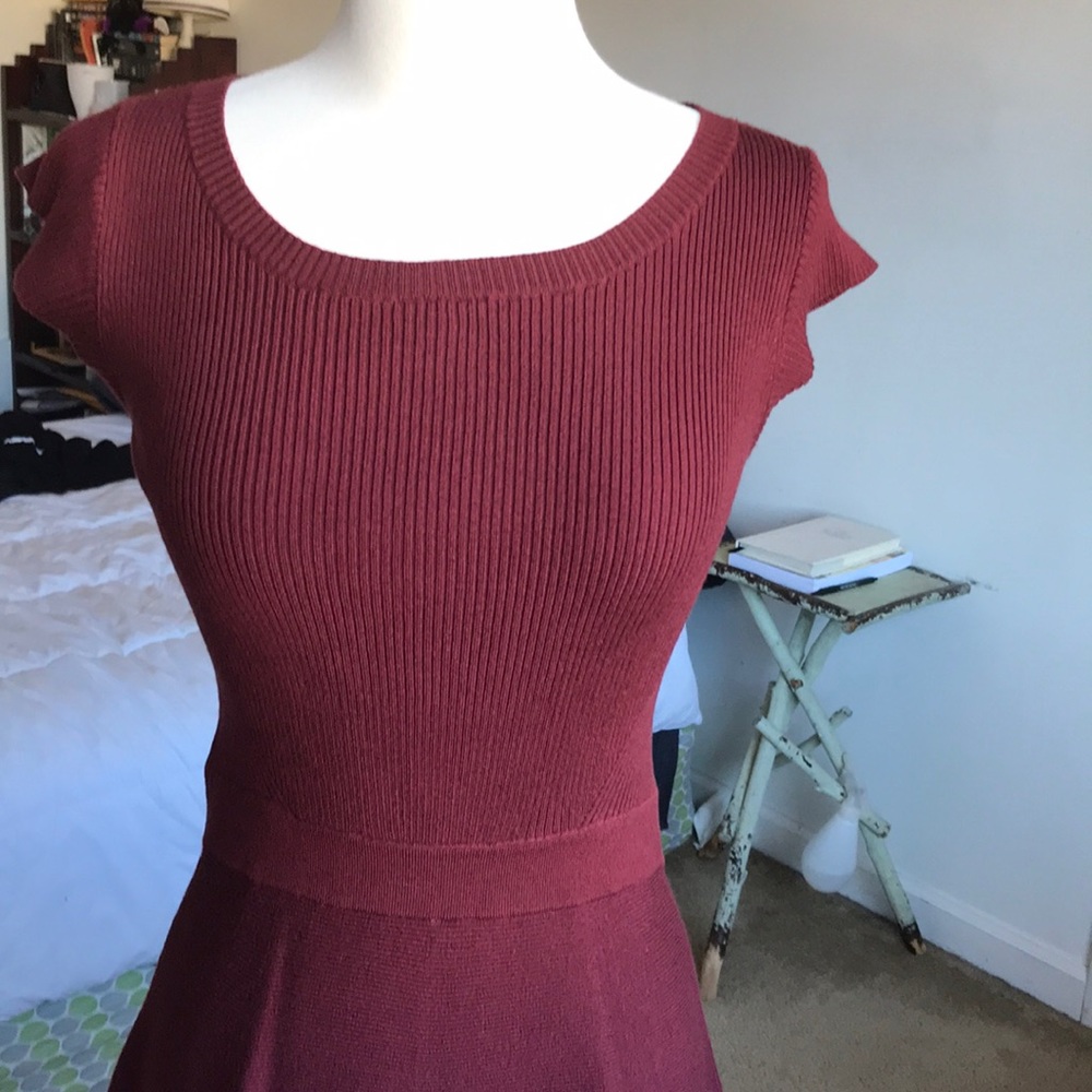 Casual Red Dress